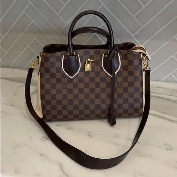 Louis Vuitton Normandy Damier Canvas Satchel Ivory - Picture 1 of 16